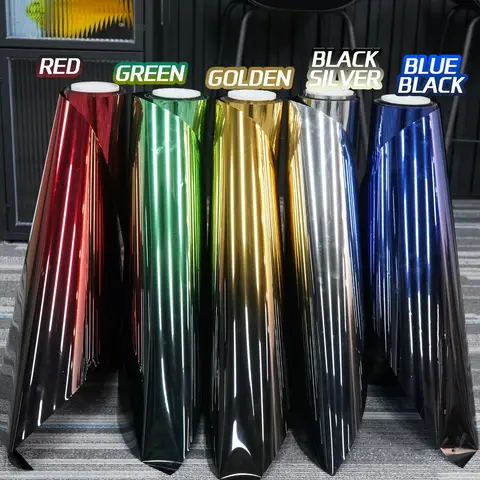 Gradient Solar Window Toning Film Färgskiftande Film Bil Solskydd Framruta Solskydd Värmeisolering Universal 10 best sales fönster sekretessdekal - №9