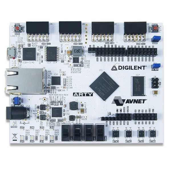 Arty A7-35T Artix-7 Xilinx FPGA RISC-V Deveiopment Board Digilent