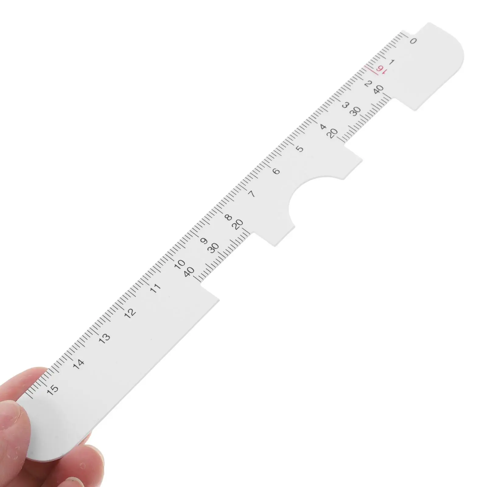 3 Pcs Pupil Distance Ruler Pupillary Measurement Tool Equipment Plastic Measuring Apparatus