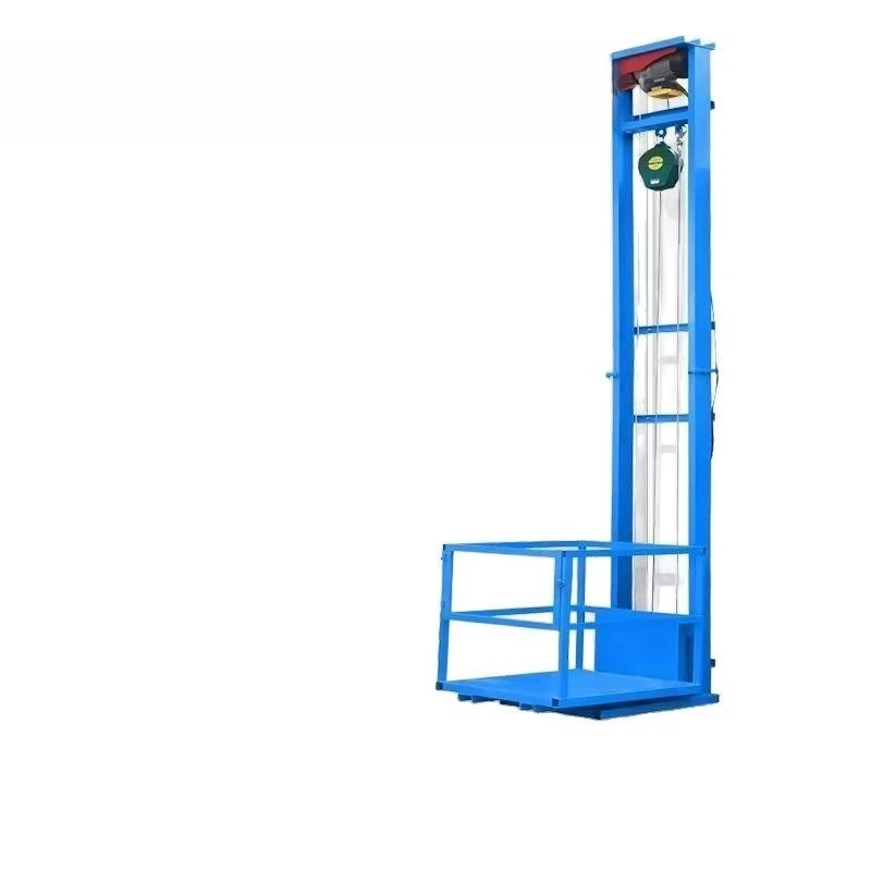 

Hydraulic freight elevator Small guide rail freight elevator
