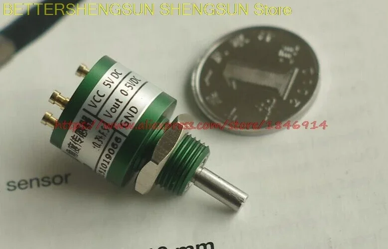 15mm Mini non contact angle sensor 0-5V output |5V power supply