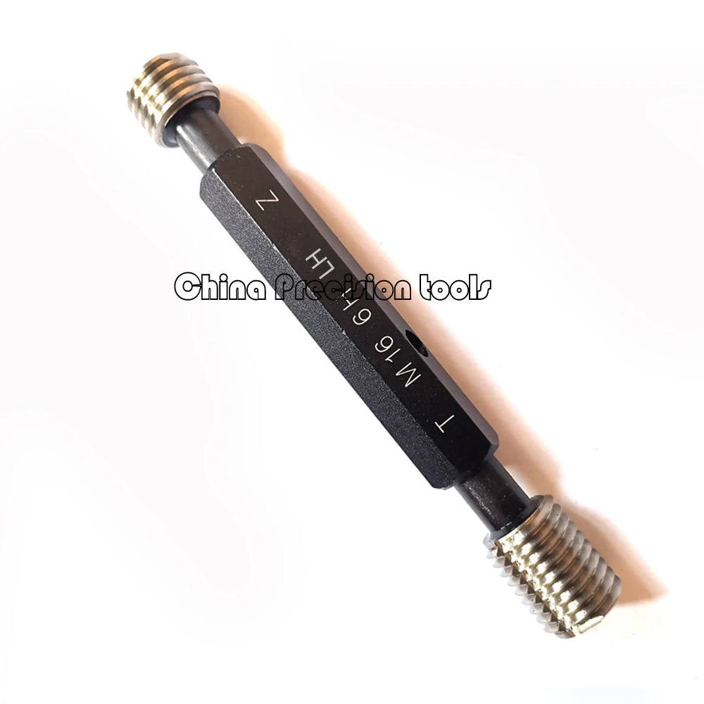 Imagem -04 - Mão Esquerda Rosca Métrica Plug Calibre m8 M10 M12 M14 M15 M16 M17 M18 M20 lh Fio Fino Calibre Calibres M22 M24 M25 M26 M27 M28 M30 6h