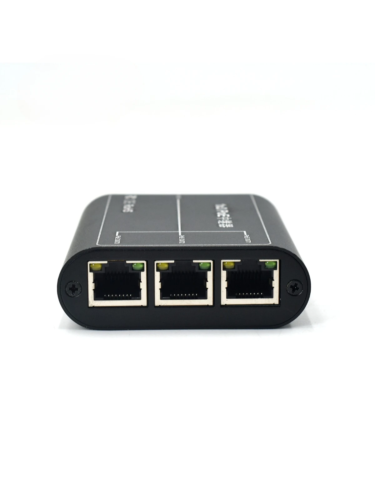 Ethernet Splitter Adapter 100mbps Network Extender 1 to 3 Ports RJ45 LAN Works Simultaneously for PC Computer Router Switch