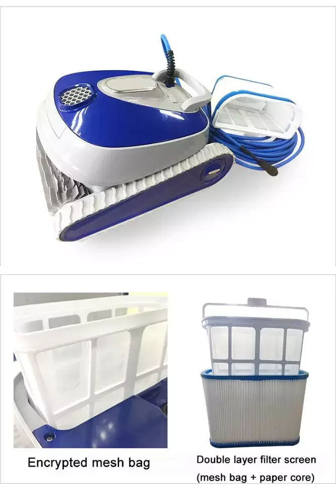 FOR Mobile phone control 18m blue swimming pool accessories cleaning large robot automatic swimming pool cleaner