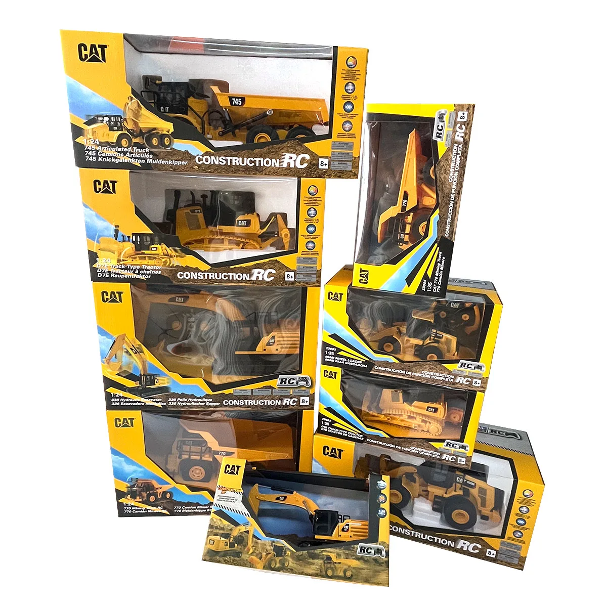 Wheel Loader - Rock Configuration 1:50 for Cat 994K Wheel Loader - Rock Configuration Metal Excavator Toys for Kids