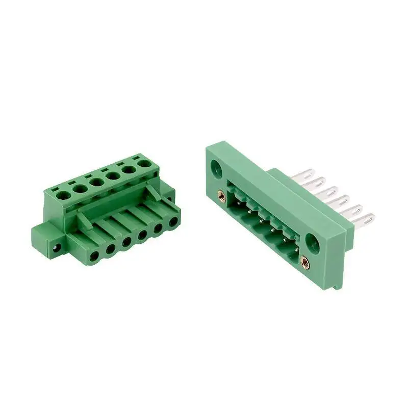 1 Satz Steckverbinder für grüne Wand, Durchgangsklemme 2EDGWB-5.08MM mit Schraubbefestigung für Panel 2P3P4P-12P – Detail 3