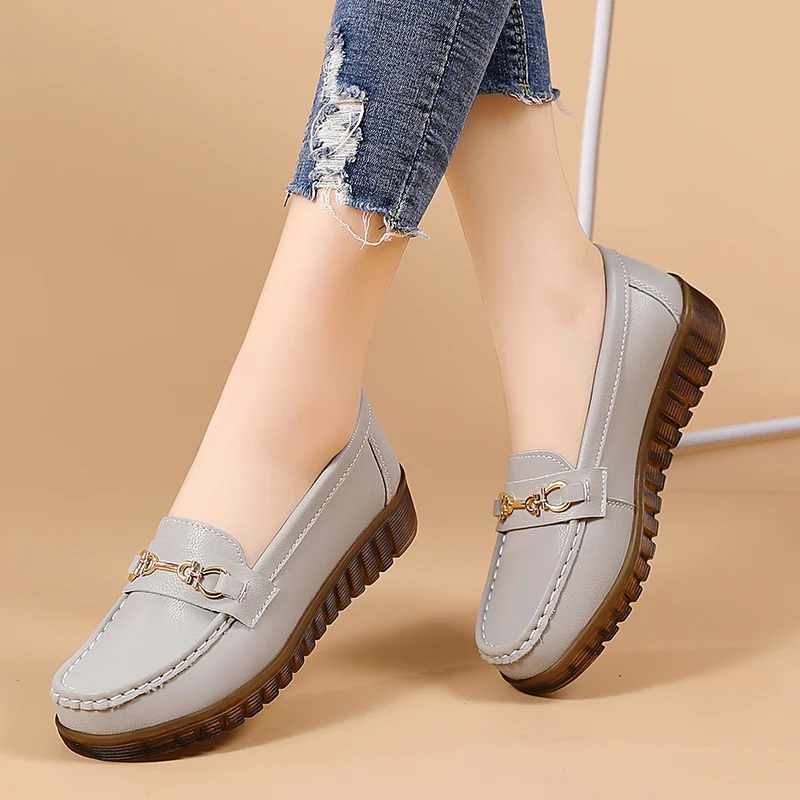 Women.Shoes Slip On Loafers For Ballet Flats Women Moccasins Casual Sneakers Zapatos Mujer Flat Shoes For Women Casual Shoes