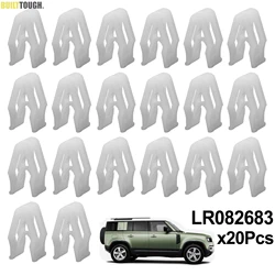 20pcs For Land Range Rover Velar Defender L663 Discovery Sport 5 L462 Body Wheel Opening Arch Flare Trim Moulding Clips Retainer