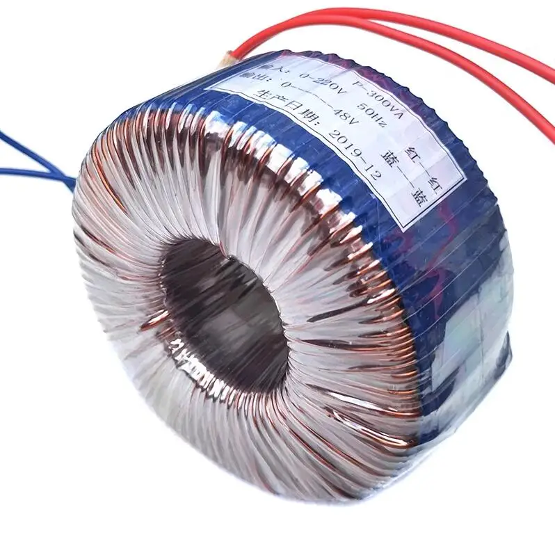 300W Pure Copper Toroidal Transformer Input: 220V Output: 0-48V for Amplifier