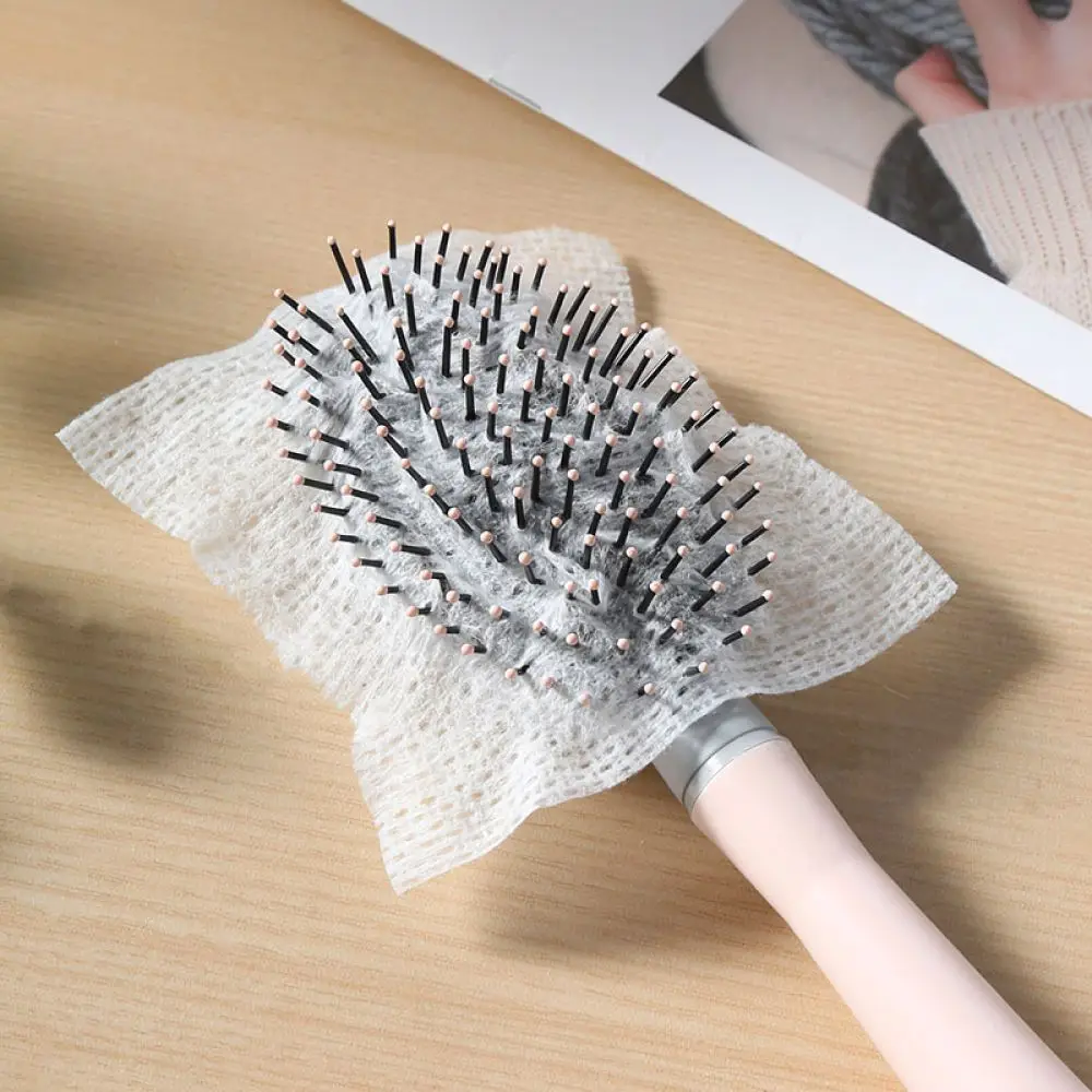 Easy Clean Airbag Massage Comb Mesh Pad Disposable Hair Filter Sheet Protective Cover Styling Care Utility