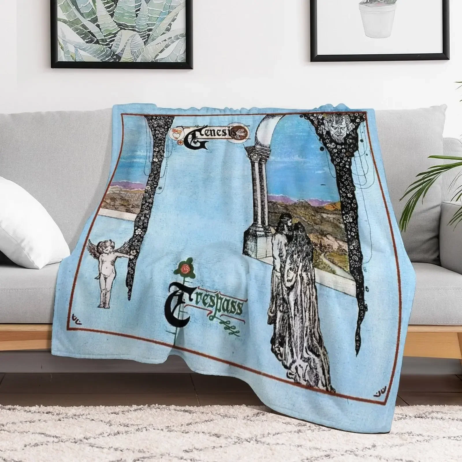 Trespass (HQ) Throw Blanket Flannel Sofa Quilt Vintage Sleeping Bag Blankets