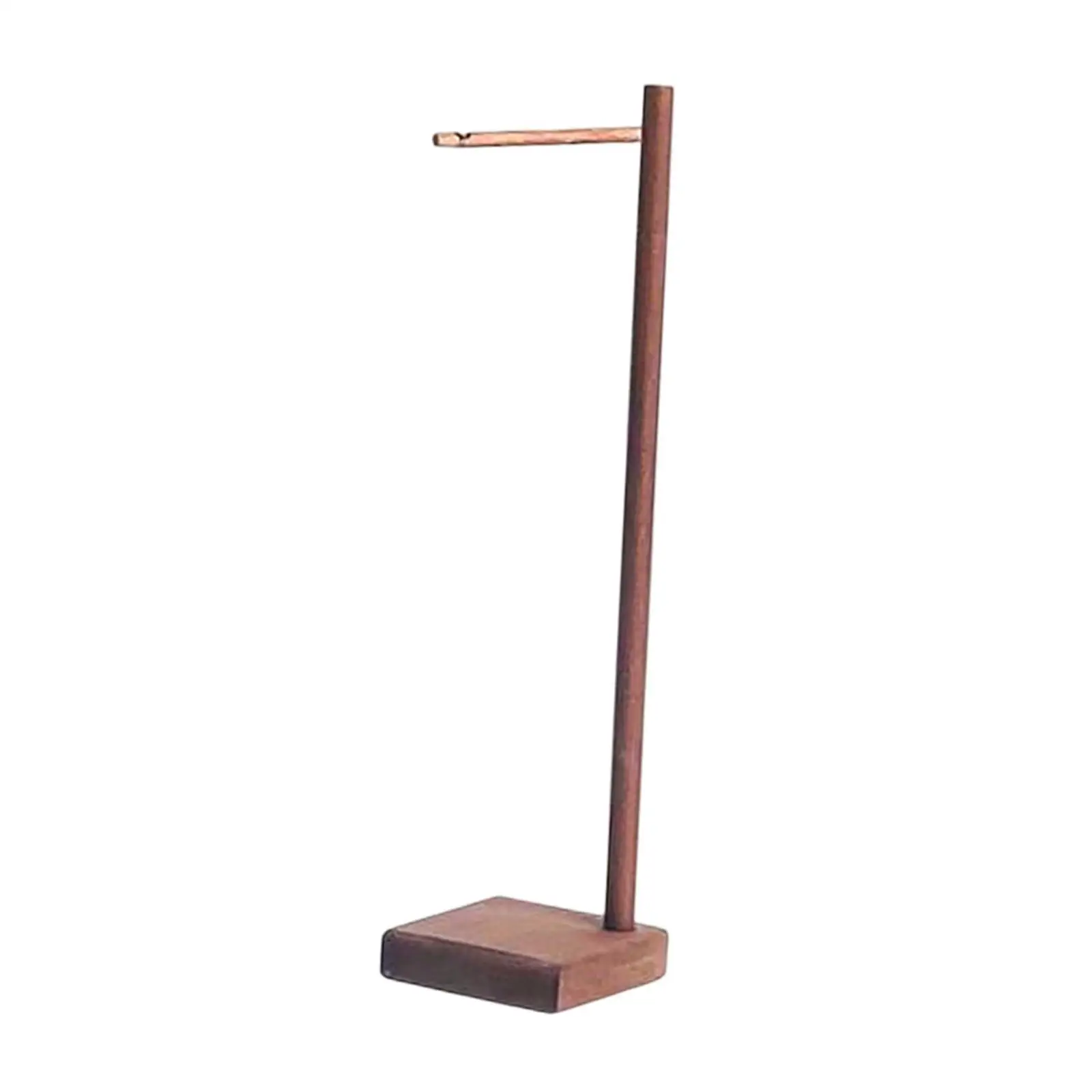 Wooden Windchime Hanger Multifunctional Display Stand for Hanging Bamboo Wind Chimes and Bird Feeders
