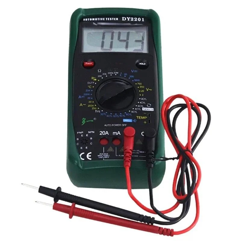 New auto repair special mechanical protection, automotive detection digital multimeter DY2201B