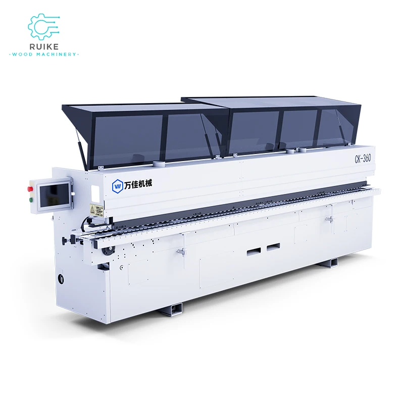 WANJIA CK360 Fully Automatic EVA Glue Edge Banding Machine with Soft Forming Pre-Milling Function