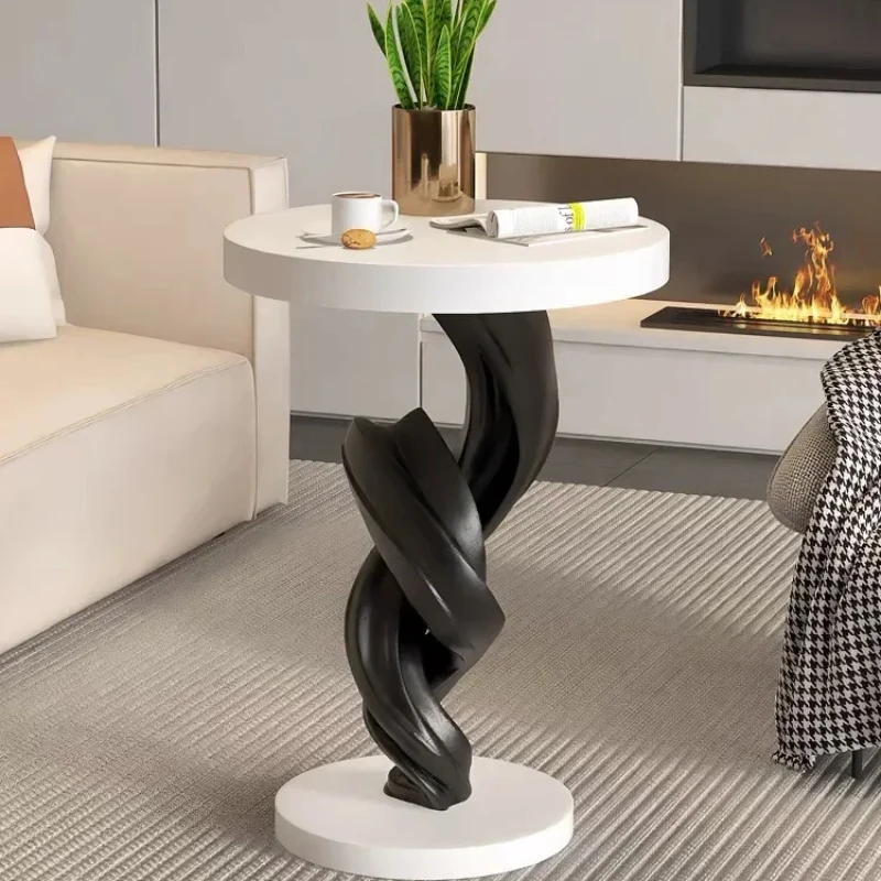 Modern abstract sculpture stool furniture sofa coffee table side table creative corner table light luxury home decoration