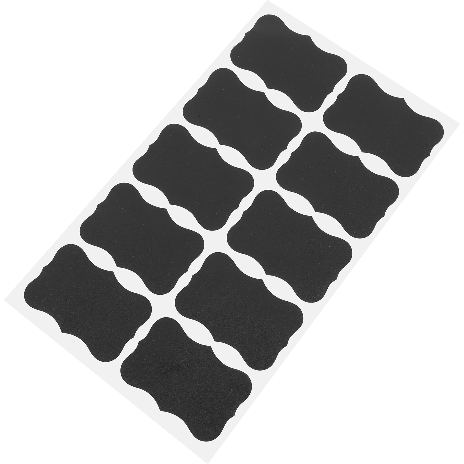 

10 Blackboard Reusable Adhesive Labels for Bottles Sticker Labels Glass Erasable Chalk Tags Material