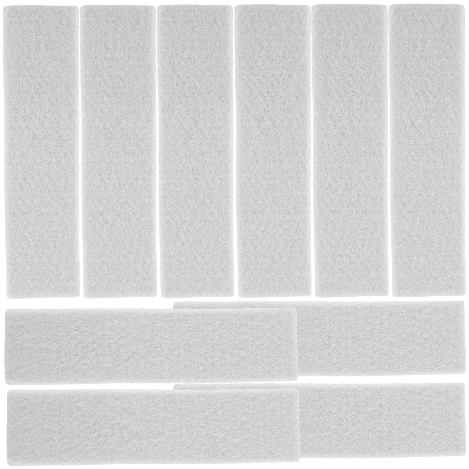 

10Pcs Felt Brake Pads Brake Block for Exercise Bike Fitness Bike Replacement Reduce Noise Easy Installation Braking Pad for Gym