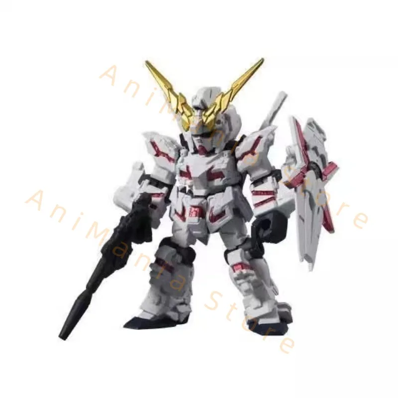 Bandai oryginalna oryginalna GUNDAM Gashapon MSE 01 Anime figurka montaż zabawki Model kolekcjonerski ozdoby prezenty dla dzieci
