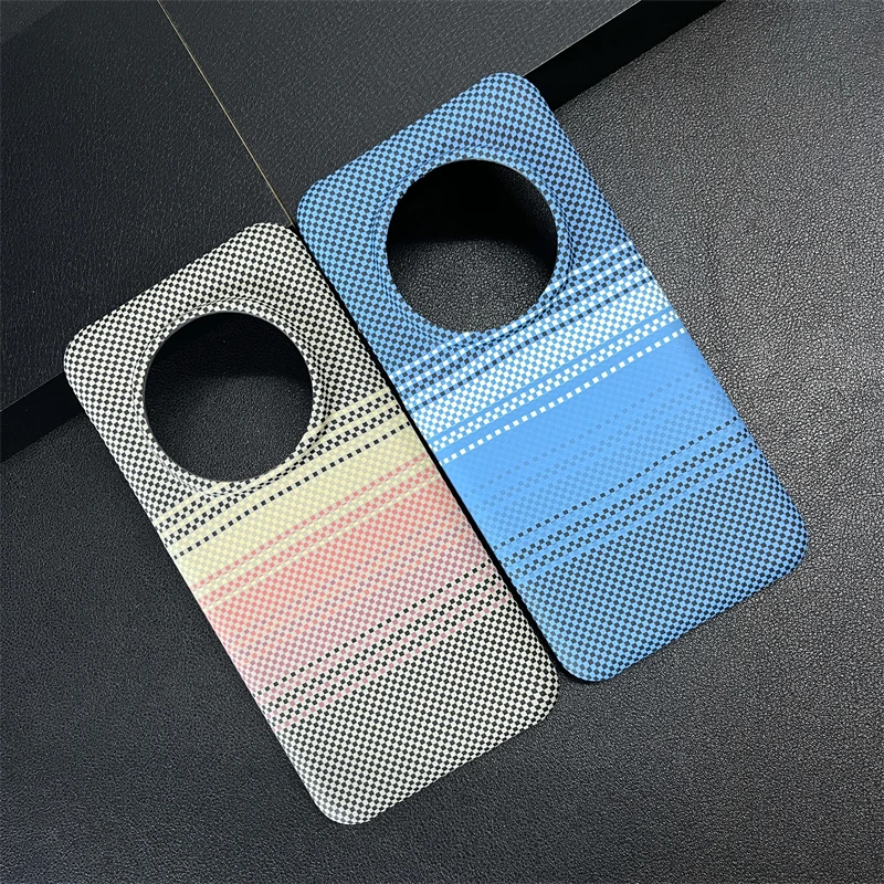 Ultra-Thin Stylish Carbon Fiber Decal Case for Honor Magic 7 Magic 7 Pro Skin Feel Matte Frosted Protective Cover Funda