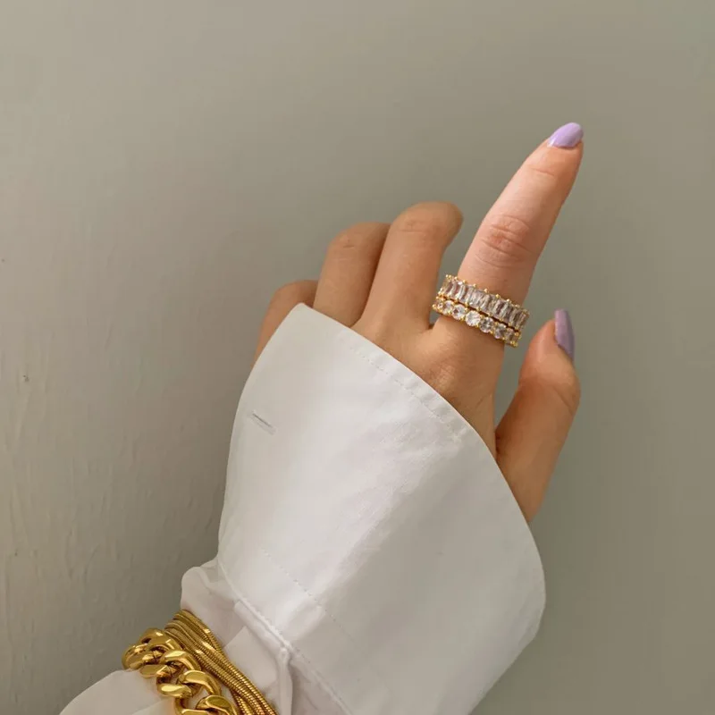 

Withered Japanese And Korean Fashion, Minimalist And Personalized Hip-hop Elegant Party Jewelry Rings Women's Ring