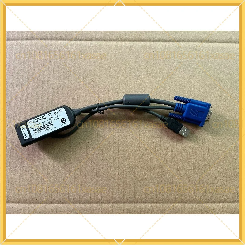 KVM USB VGA Interface Adapter Cable Replacement for HP 410532-001 AF603A