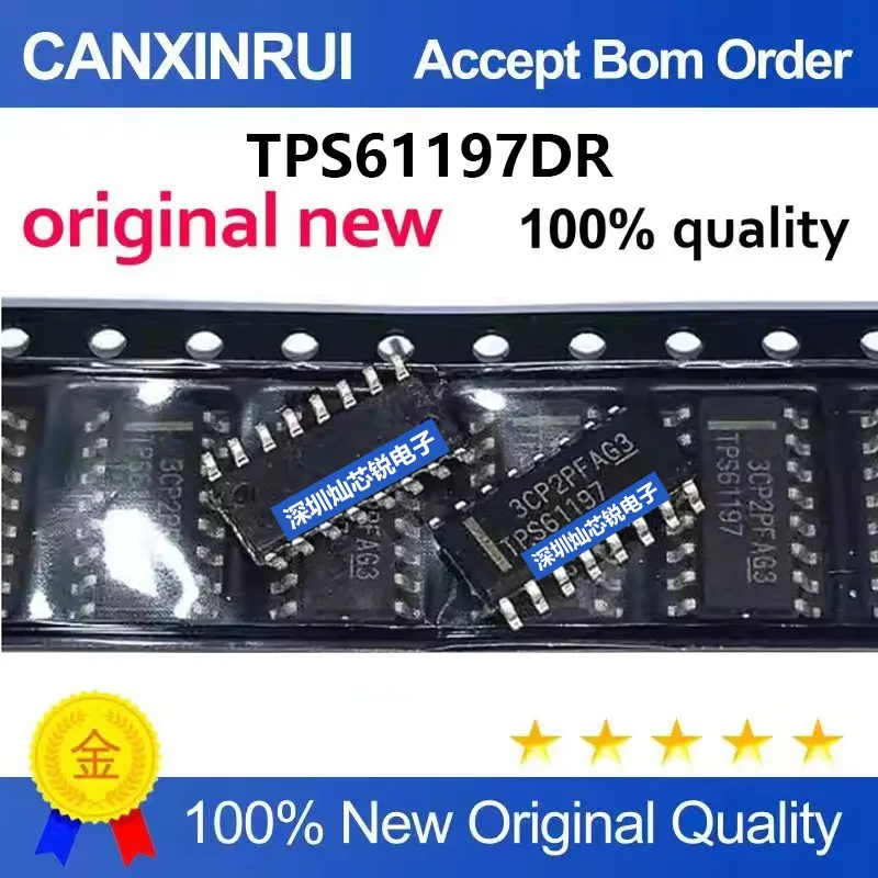 (5-100pieces)Brand New Original TPS61197 TPS61197DR SMD SOP16 LED Driver Integrated Circuit