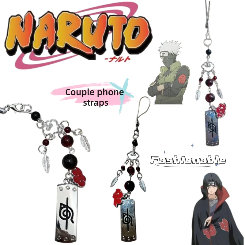 Naruto Schlüsselanhänger Uchiha Sasuke Neuer kreativer Cartoon-Anhänger, niedlicher tragbarer Handyanhänger, Studentenrucksack- und Notizbuch-Hängekette, Geschenk