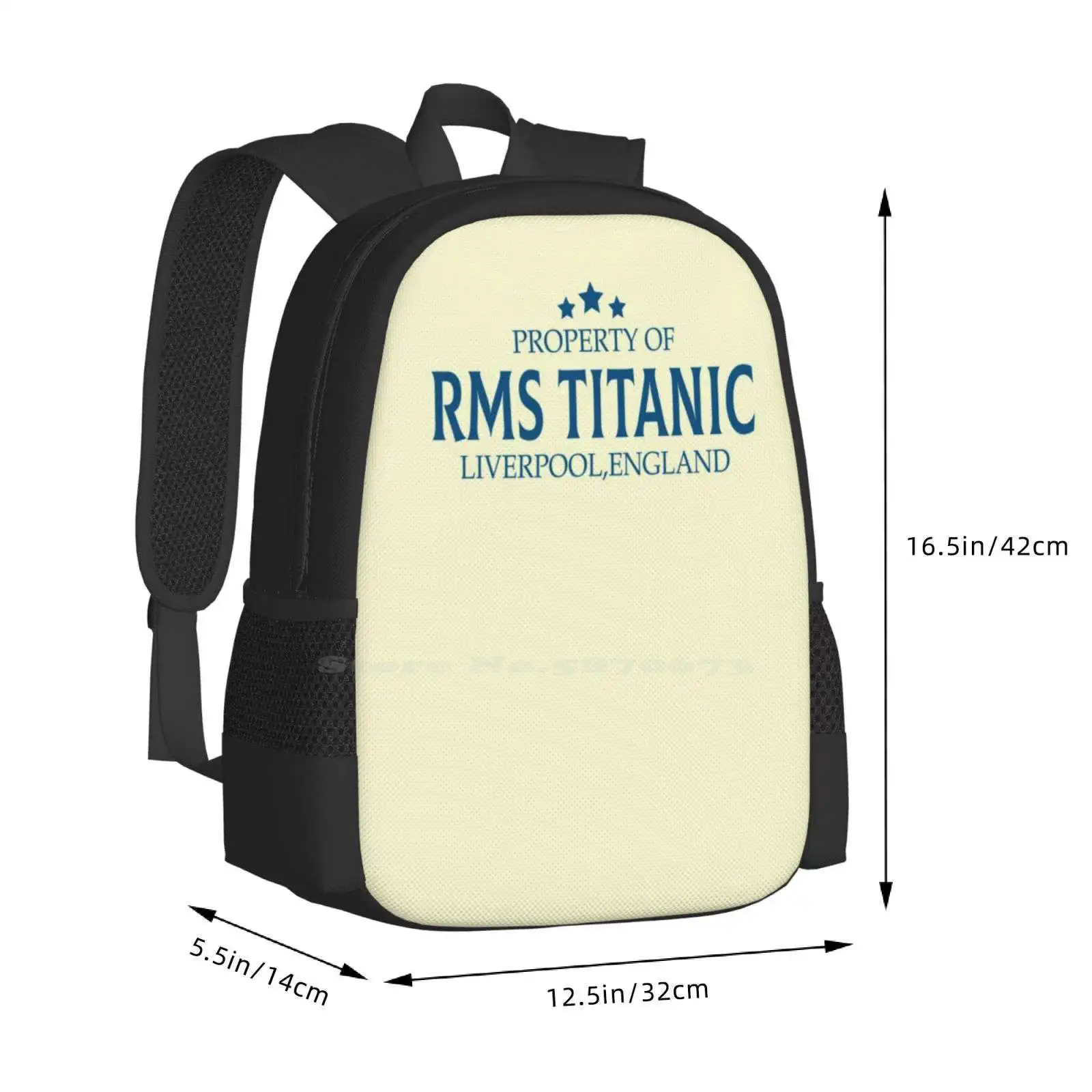 Rms Titanic Property Vintage Cruise Sinking Ship, Ocean Atlantic, mochila de moda, bolsas, barco Titanic, tragamonedas, gran oferta