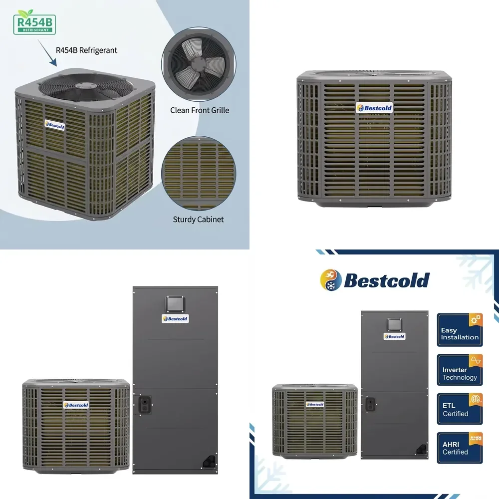 

R454B 14/18 SEER air Handler Ducted Heating and air Conditioning for Industry Light Commercial air Conditioner