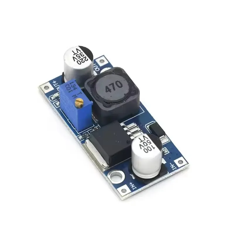 XL6009 Boost Converter Module High-Current – Adjustable 4.5-35V Step-Up Power Supply with Digital LED Voltage Display