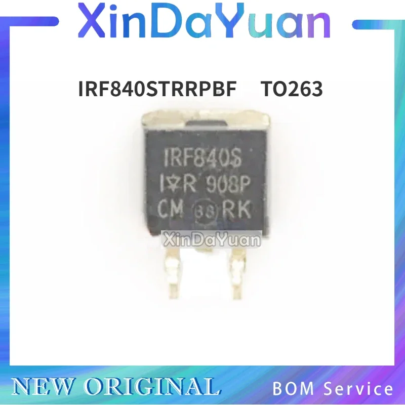 10 pcs IRF840S IRF840STRRPBF TO-263 8A500V Field Effect Tube