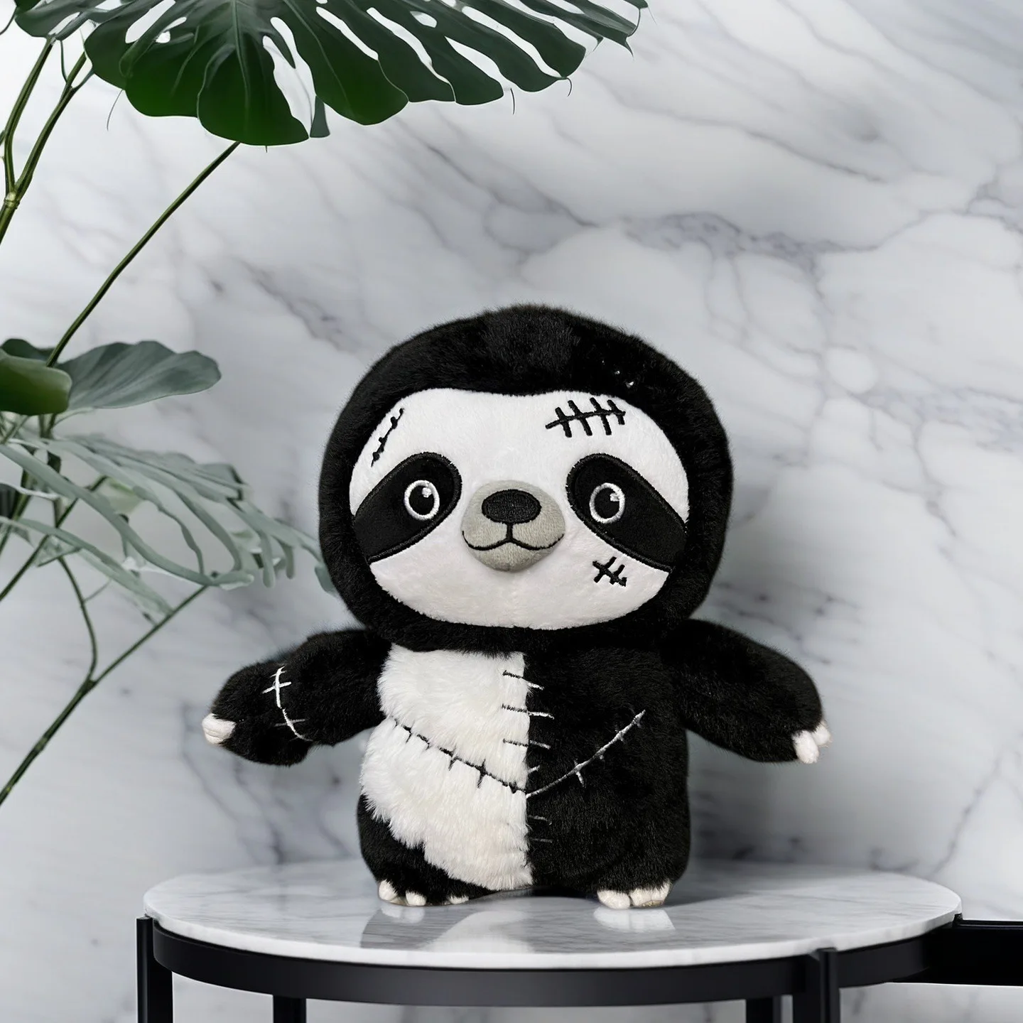 Dark Sloth Plush Toys Movie Stuffed Animals Soft Stuffed Sloth Dolls Fans Birthday Gifts Toys for Kids Room Decor 23cm