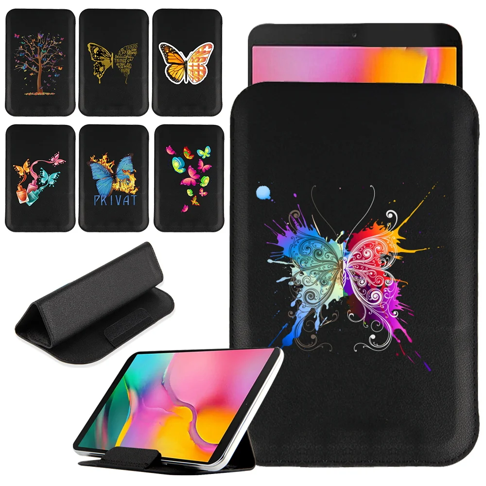 Magnetic Tablet Case for Samsung Galaxy Tab A7 T500/A7 Lite 8.7 Butterfly Theme Cover for Tab A 7.0/8.0/8.4/10.1/10.4(T500)/10.5