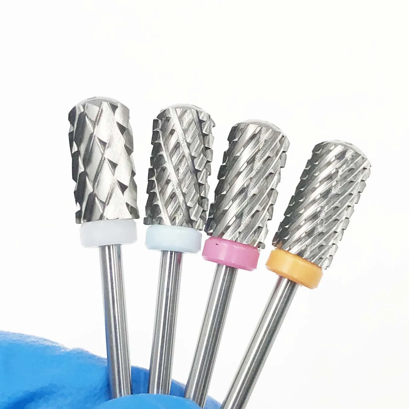 6.6mm Large Barrel Round Smooth Top Steel Carbide Nail Drill Bit