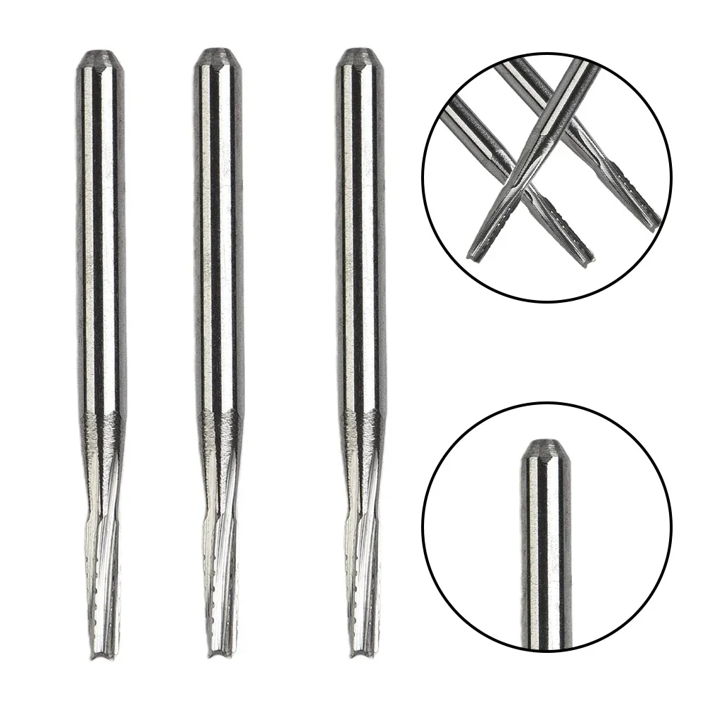 3Pcs/set Auto Windshield Repair Bits Kit DIY Car Glass Tapered Carbide Drill Bit Glass Repair Bit Tools 20mm Length