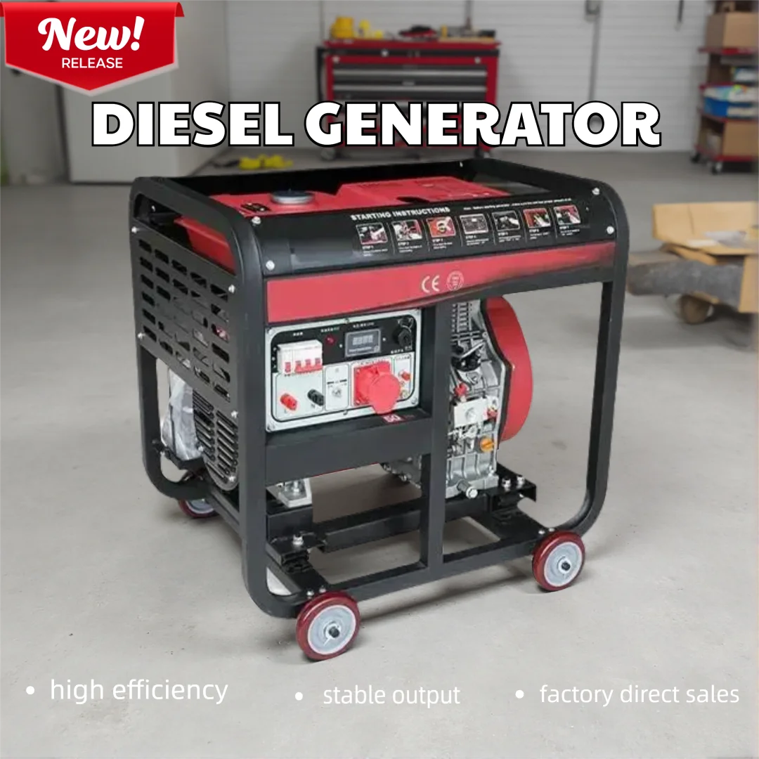 CNMC 5KW/8KW/10KW Generator 50HZ/60HZ 110/220V/380V Silent Diesel Generator Silent Fuel Economy High Efficiency