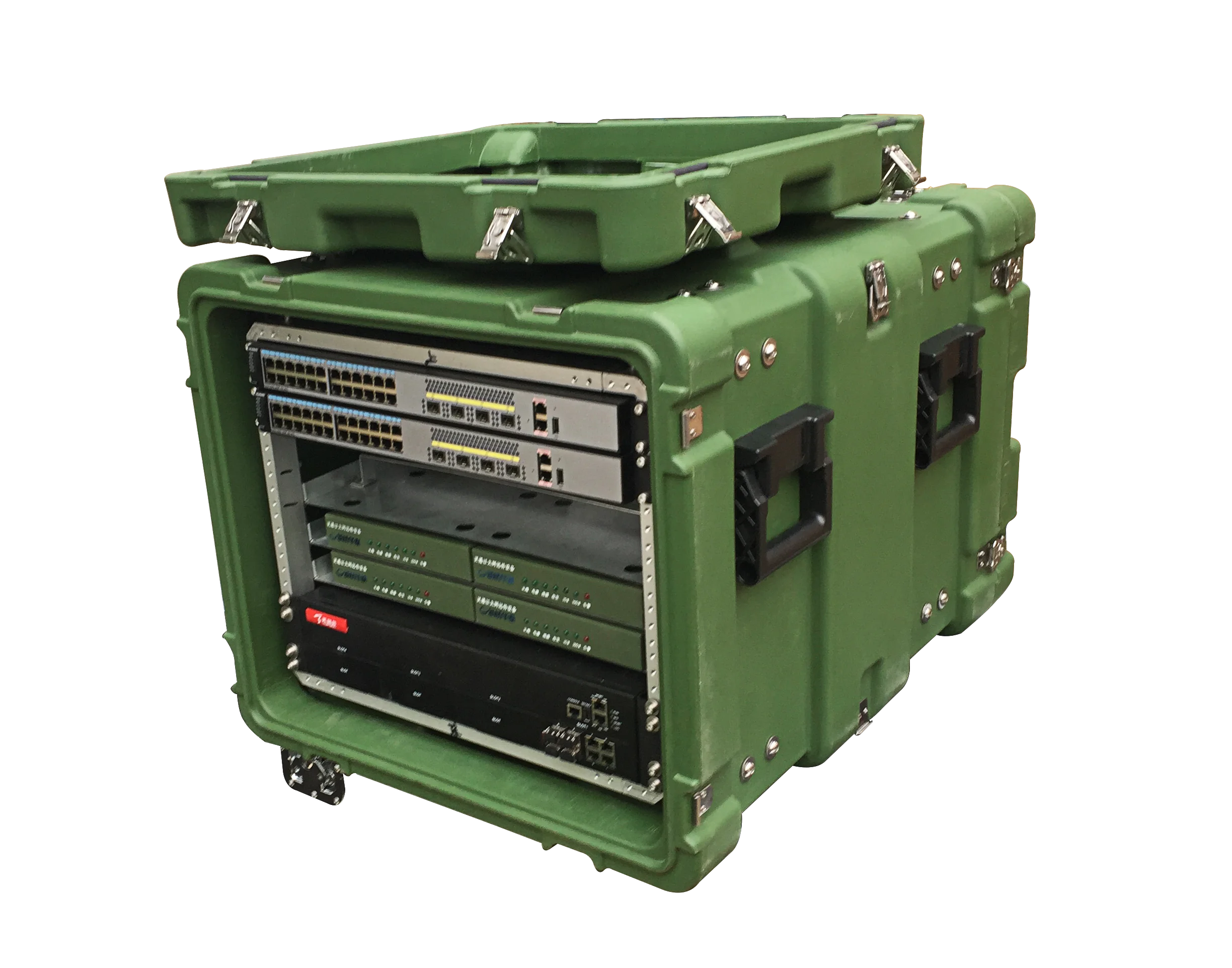 Tricases Ru080 Waterproof Shockproof Ip67 Plastic 8u Flight case