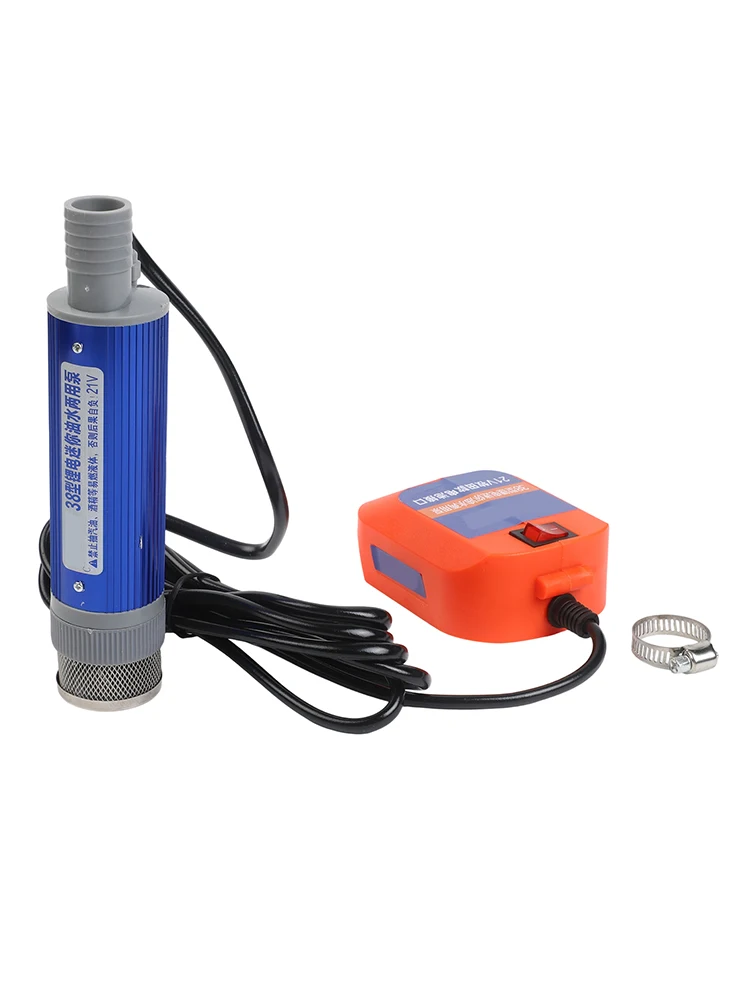 For Outdoor Tasks Cordless Water Pump Fuel Transfer Pump Compact Oil Transfer Solution 4-6 Meters Main Head Reach