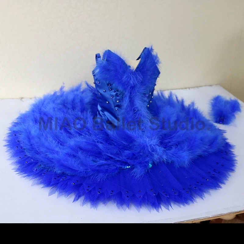 Sleeping Beauty Variations Bluebird Tutu ballet competition white swan professional tutu ballet classical pancake Costume 0266