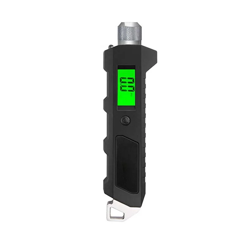 ABJO-Car Tire Air Pressure Guage Digital Heavy Duty Tire Air Dual Head Guage 230 PSI For Truck Car Durable Easy To Use