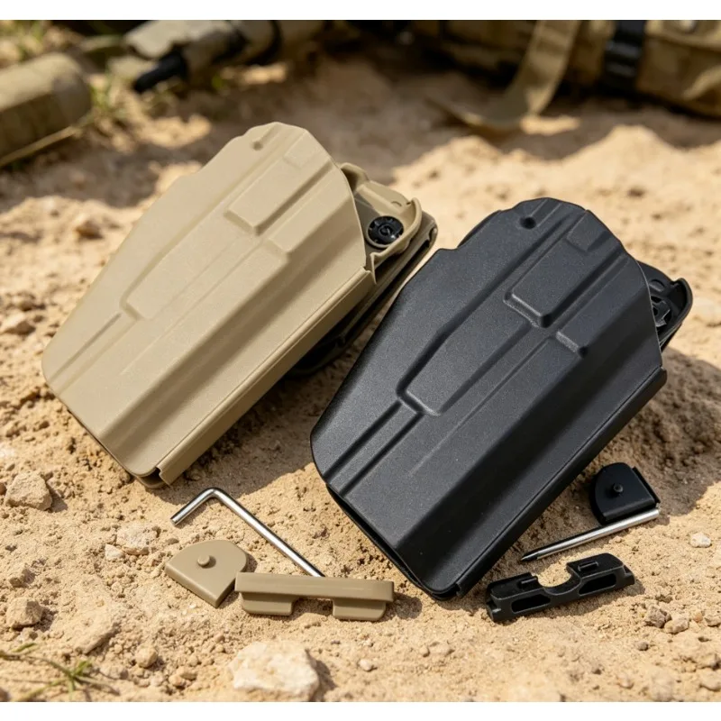 

Outdoor Nylon Waist Holster, 579 Adjustable Quick Draw Holster, Fit G17 M92 1911 P226, Fast Pull Carry Cover