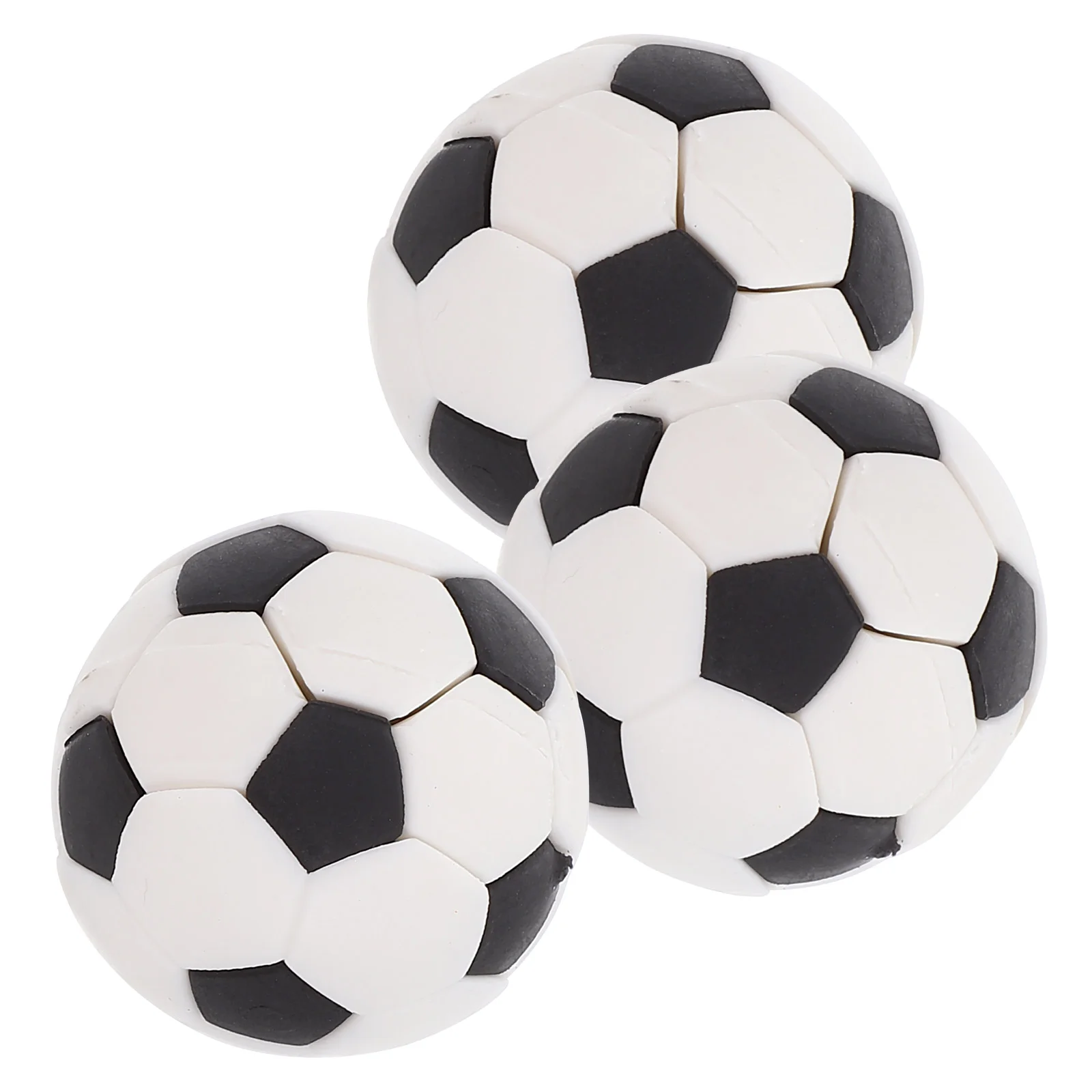 3 Pcs House Dollhouse Basketball Soccer Baby Lovely Sports Mini Decorations