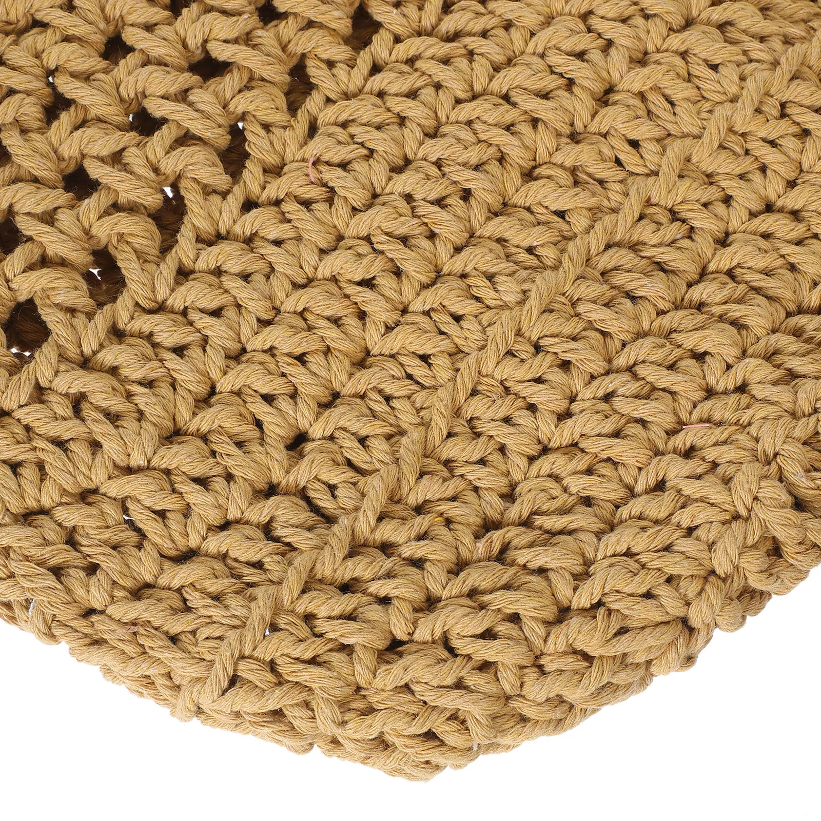 

Bohemia Fruit Handmade Cotton Rope Hanging Storage Basket For Kitchen Wall Vegetable Organizer Woven Hanging Basket