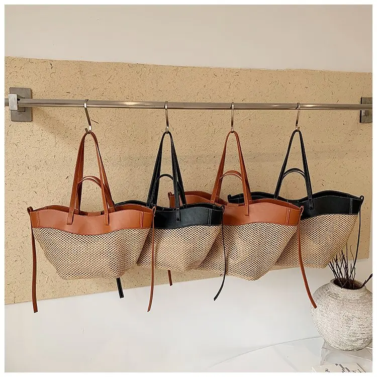 

Ladies Luxury Tote Diaper Bag For Women Leather Crossbody Bag Vintage Minimalist Designer Large Capacity Elegant Fashion