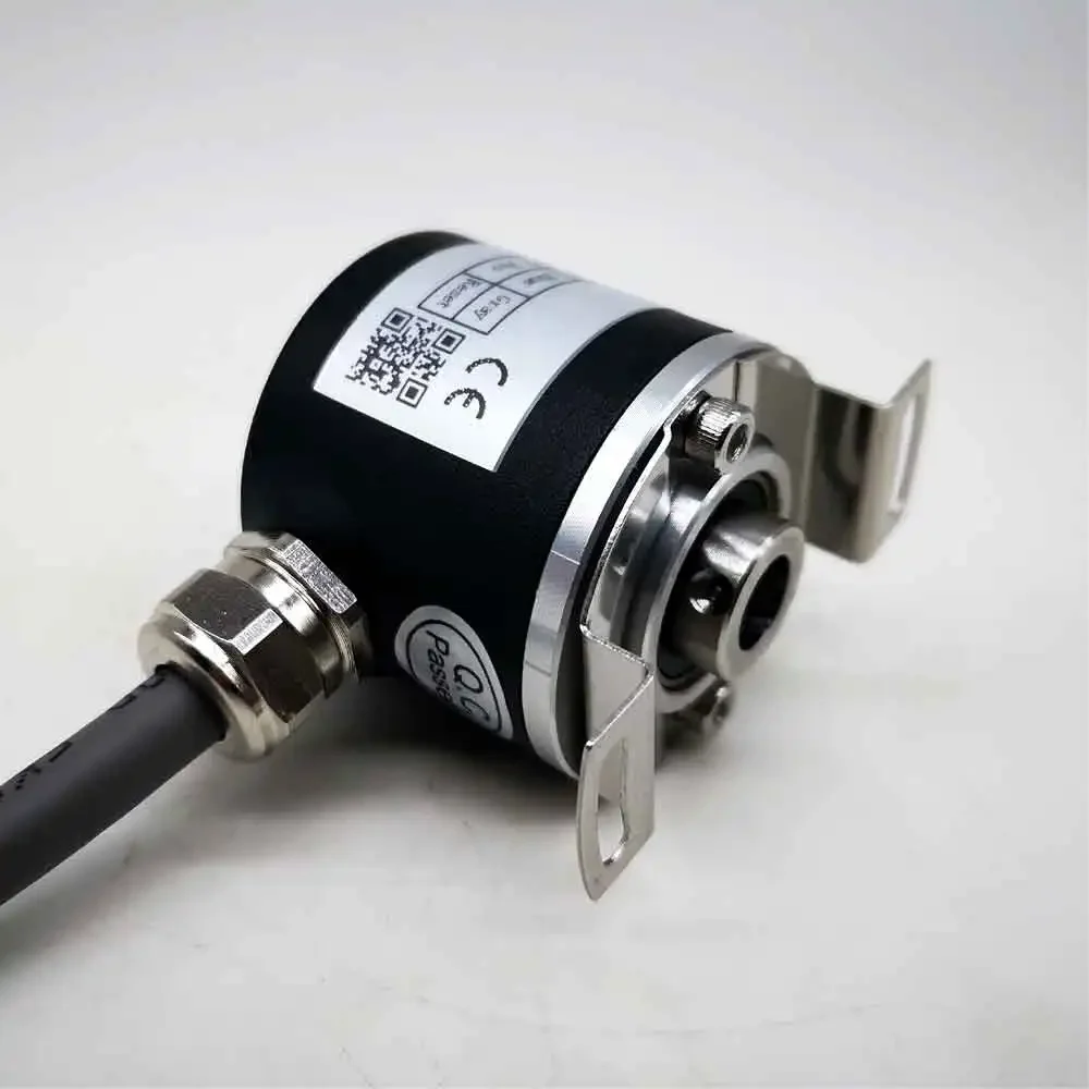 CALT 8mm Hollow Shaft Absolute Rotary Encoder 4096 Micro Size 38mm Modbus RTU Output EAS38