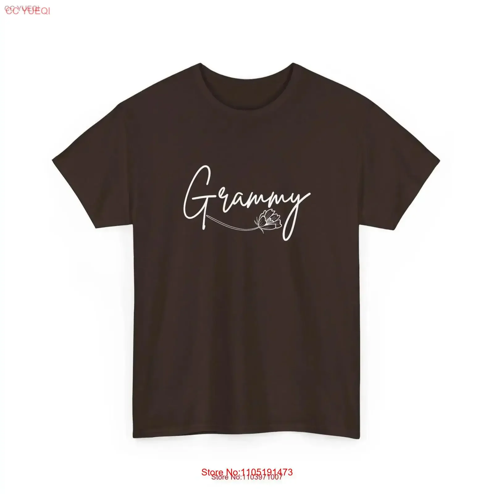 Grammy T Shirt Grandma New Nana Mothers Day Best Idea for Cotton vintage Washed Versatile graphic fashion Breathable homme