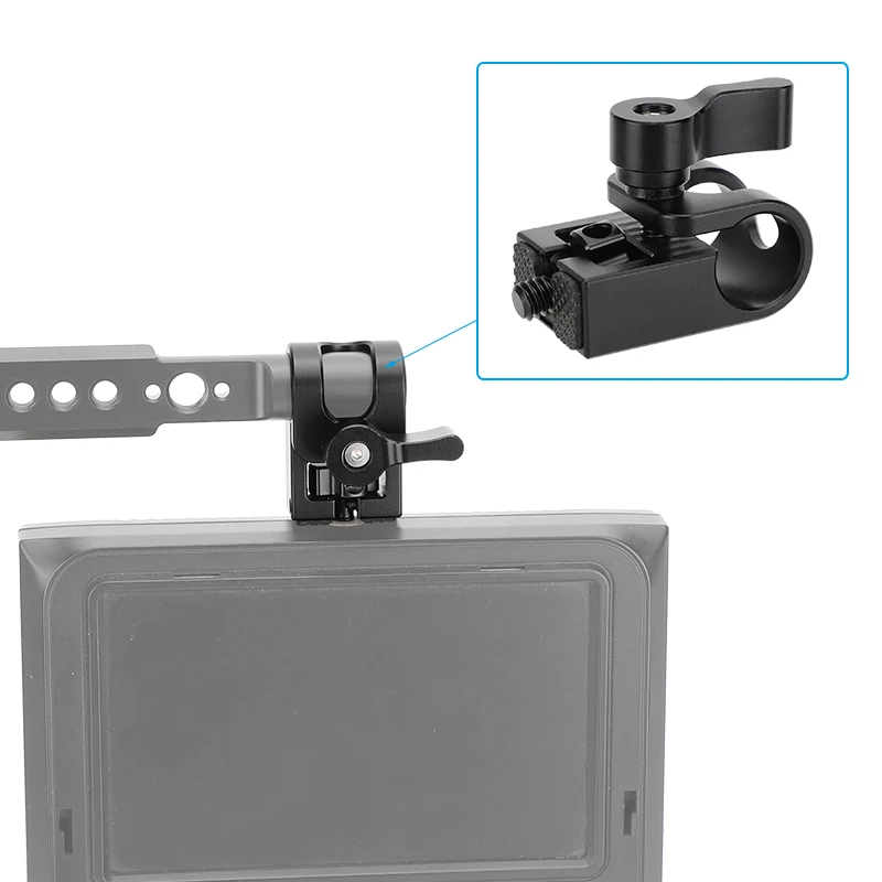 HDRIG 15mm Single Rod Bracket with 1/4