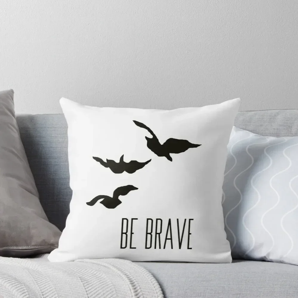 Divergent - 'Be Brave' Throw Pillow Decorative Cushions For Living Room Sofa Covers For Living Room pillow