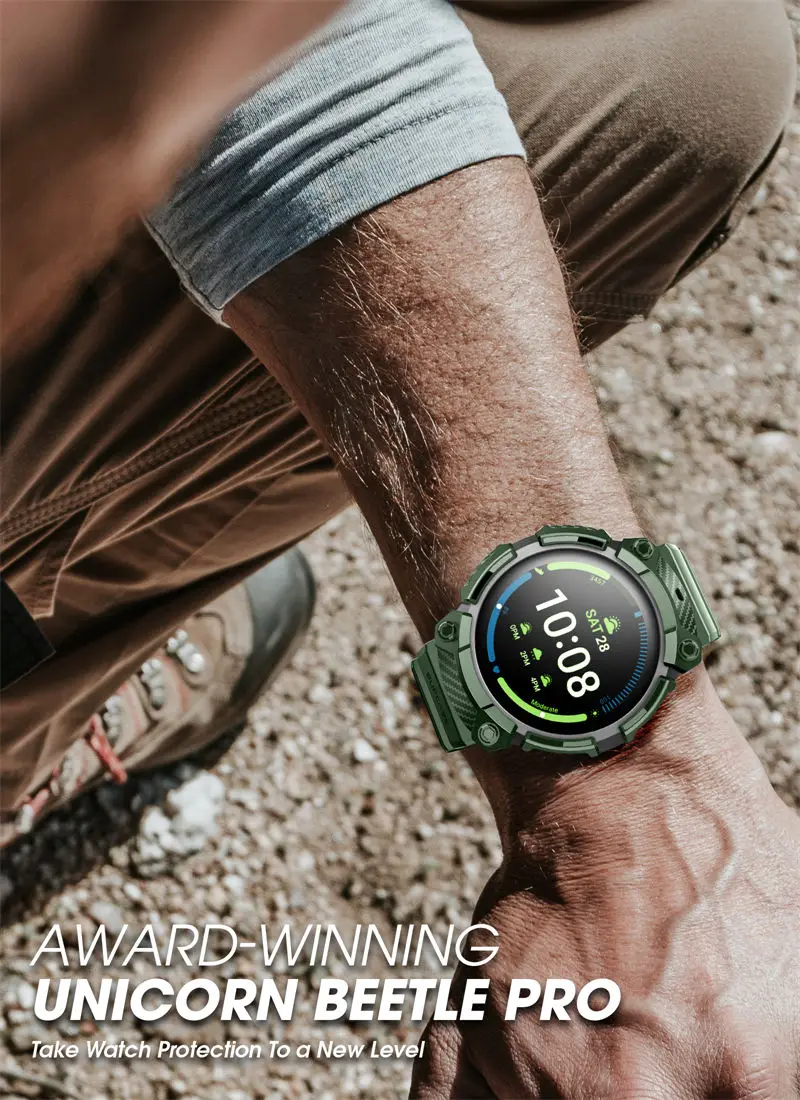 SUPCASE für Samsung Galaxy Watch 5 Pro Hülle 45 mm (2022) UB Pro Robuste Schutzhülle mit Armbändern für Galaxy Watch 5 Pro – Detail 17