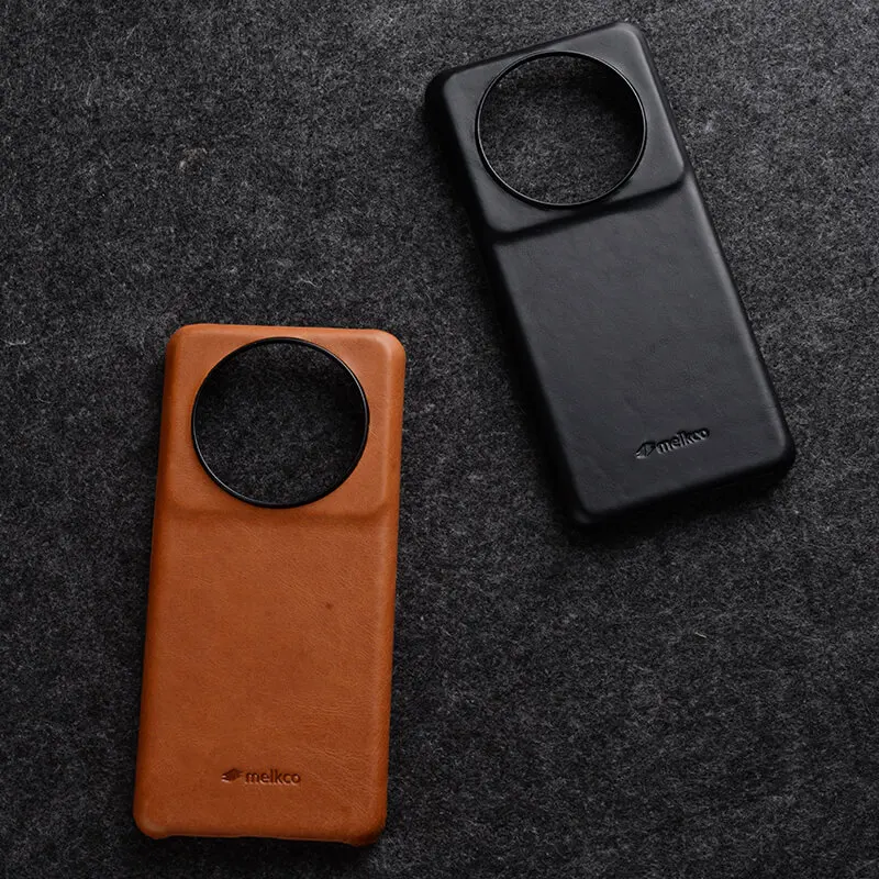 Original Melkco Luxury Phone Case For Xiaomi 12S Ultra 13Ultra Vintage Business Retro Genuine Leather Armor Back Cover Cowhide
